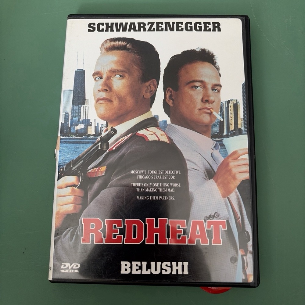 Red Heat DVD Schwarzenegger and Belushi Movie